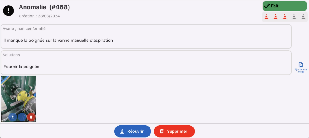 SimpleGMAO CMMS Maintenance Management Software feature